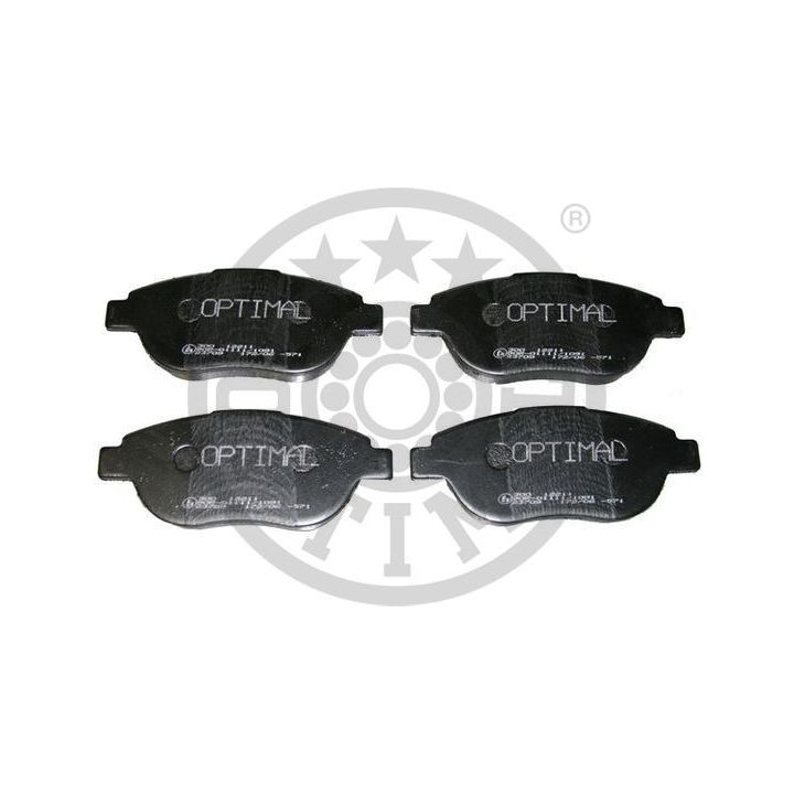 Stabdžių trinkelių rinkinys, diskinis stabdys OPTIMAL BP-12211