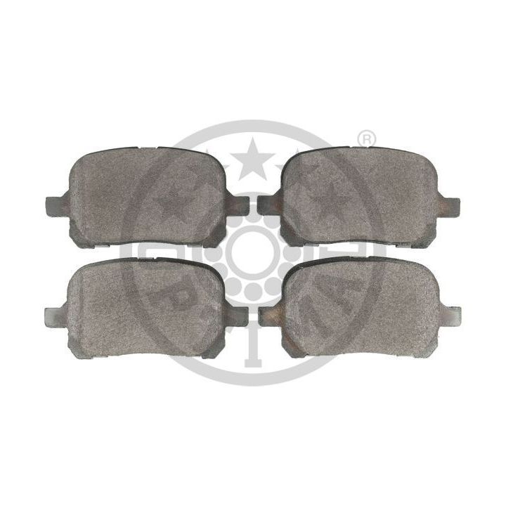 Stabdžių trinkelių rinkinys, diskinis stabdys OPTIMAL BP-12213