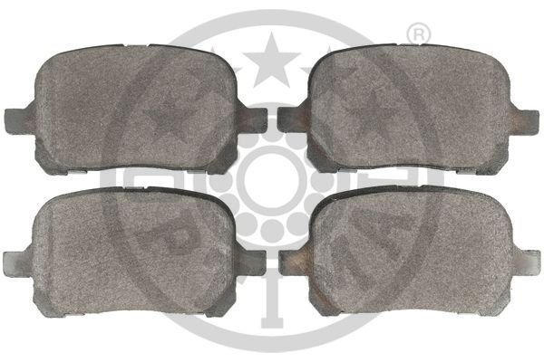 Stabdžių trinkelių rinkinys, diskinis stabdys OPTIMAL BP-12213