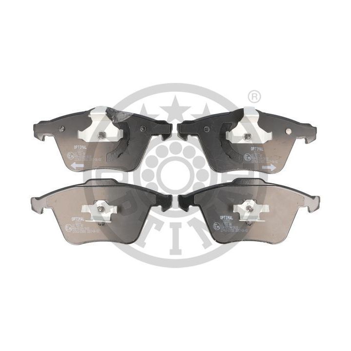 Stabdžių trinkelių rinkinys, diskinis stabdys OPTIMAL BP-12222