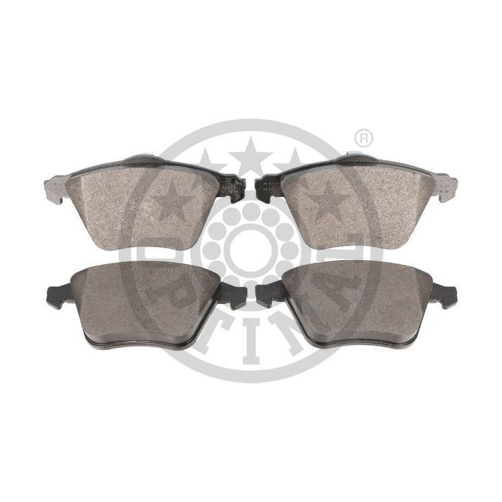 Stabdžių trinkelių rinkinys, diskinis stabdys OPTIMAL BP-12222