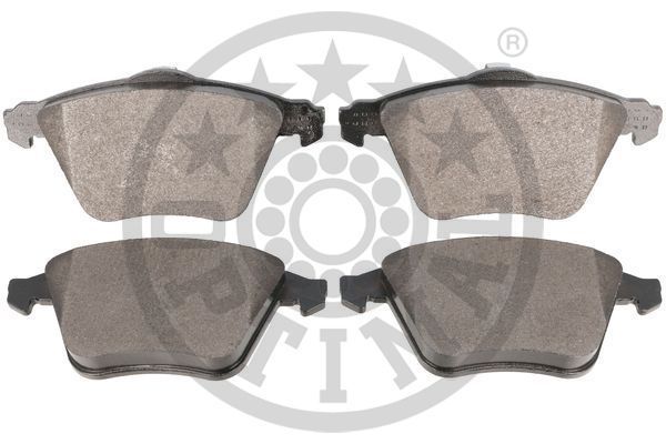 Stabdžių trinkelių rinkinys, diskinis stabdys OPTIMAL BP-12222