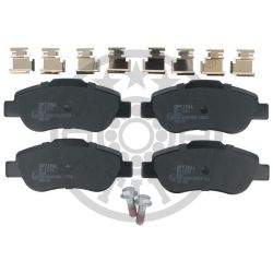 Stabdžių trinkelių rinkinys, diskinis stabdys OPTIMAL BP-12226