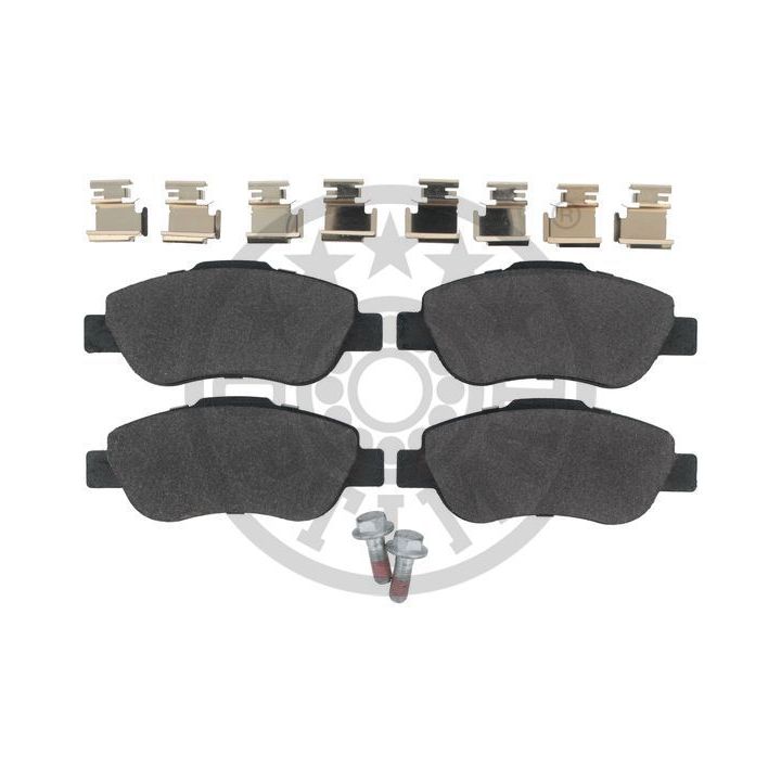 Stabdžių trinkelių rinkinys, diskinis stabdys OPTIMAL BP-12226