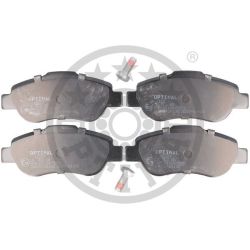 Stabdžių trinkelių rinkinys, diskinis stabdys OPTIMAL BP-12227