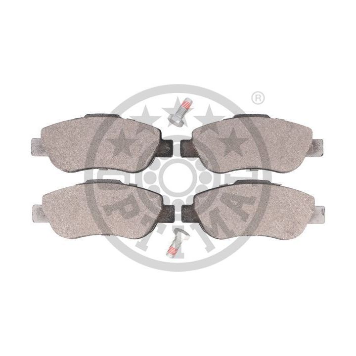 Stabdžių trinkelių rinkinys, diskinis stabdys OPTIMAL BP-12227