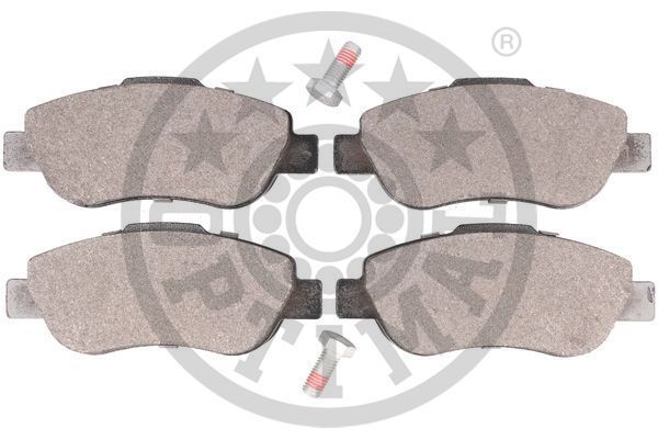 Stabdžių trinkelių rinkinys, diskinis stabdys OPTIMAL BP-12227