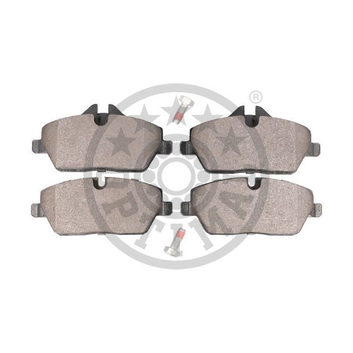 Stabdžių trinkelių rinkinys, diskinis stabdys OPTIMAL BP-12233