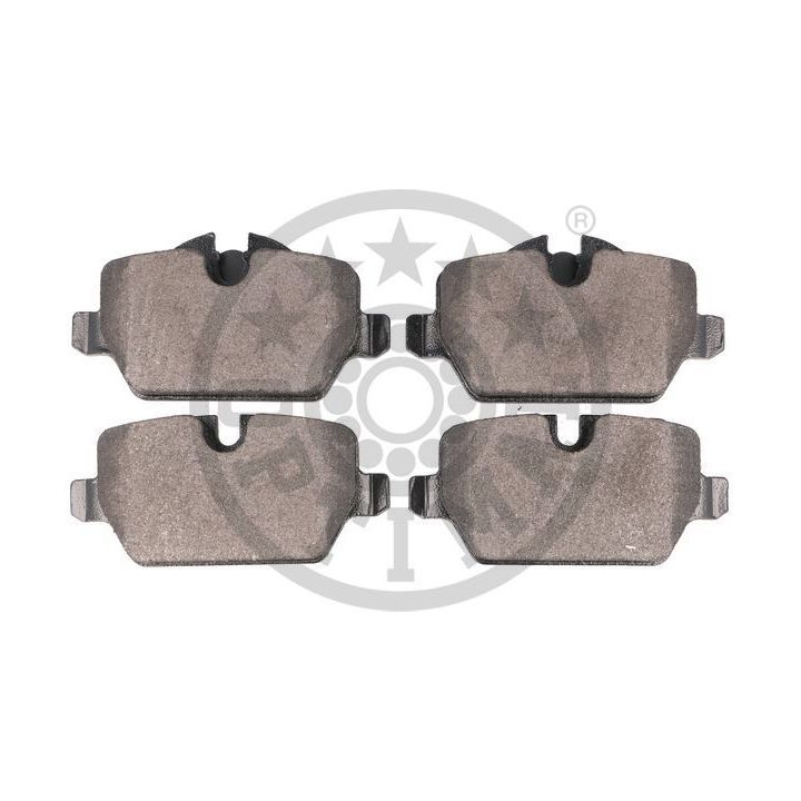 Stabdžių trinkelių rinkinys, diskinis stabdys OPTIMAL BP-12235