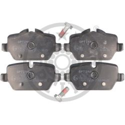 Stabdžių trinkelių rinkinys, diskinis stabdys OPTIMAL BP-12236