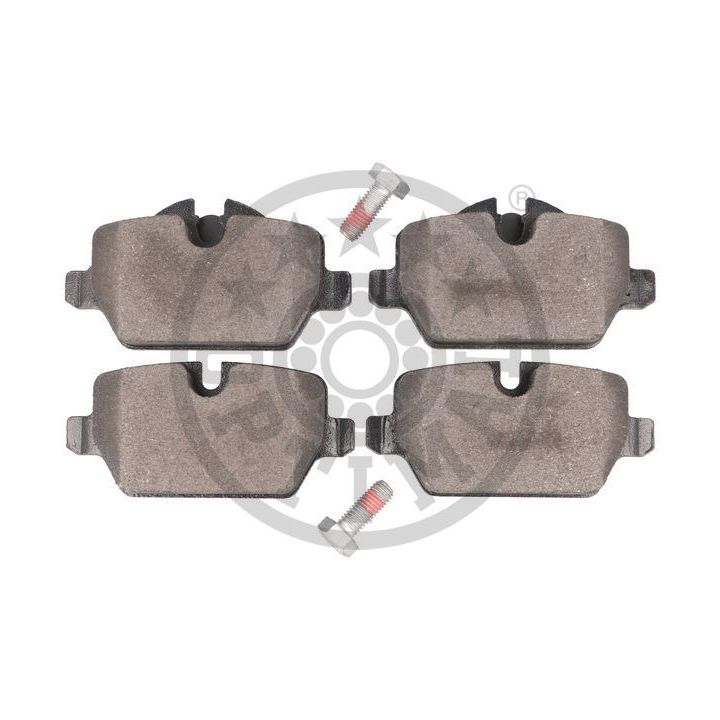 Stabdžių trinkelių rinkinys, diskinis stabdys OPTIMAL BP-12236