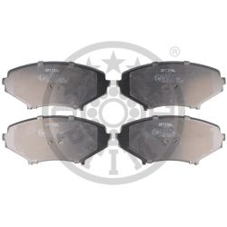 Stabdžių trinkelių rinkinys, diskinis stabdys OPTIMAL BP-12237