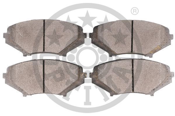 Stabdžių trinkelių rinkinys, diskinis stabdys OPTIMAL BP-12237