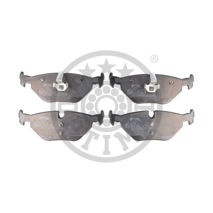 Stabdžių trinkelių rinkinys, diskinis stabdys OPTIMAL BP-12259