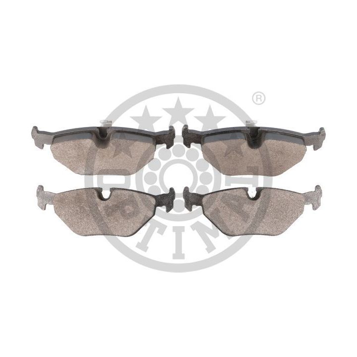 Stabdžių trinkelių rinkinys, diskinis stabdys OPTIMAL BP-12259