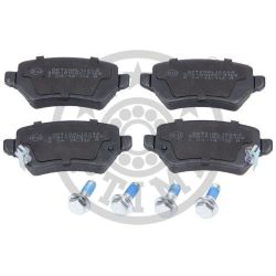 Stabdžių trinkelių rinkinys, diskinis stabdys OPTIMAL BP-12264