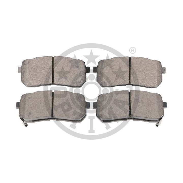 Stabdžių trinkelių rinkinys, diskinis stabdys OPTIMAL BP-12282