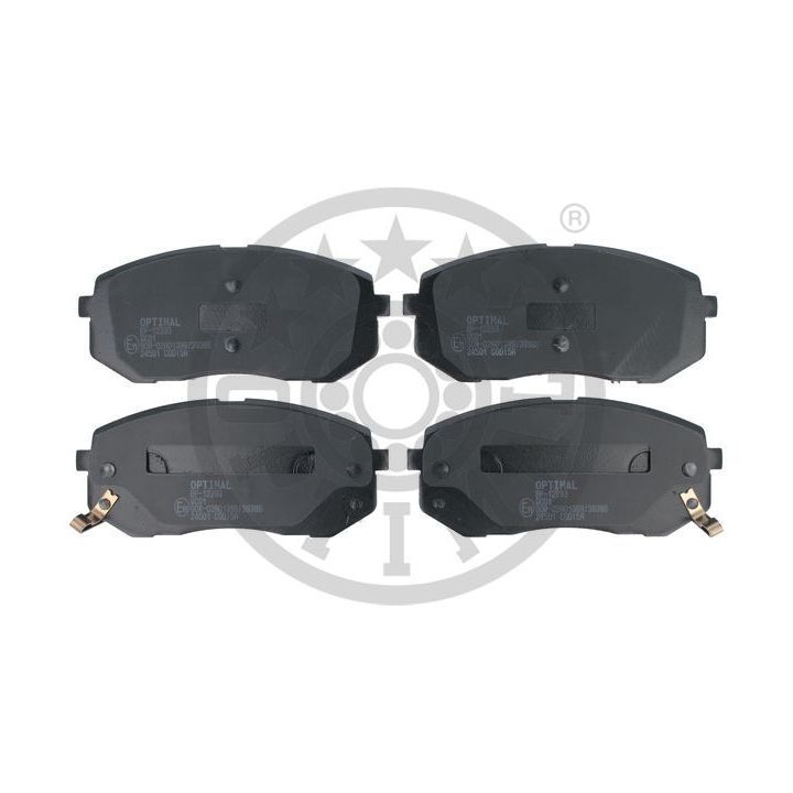 Stabdžių trinkelių rinkinys, diskinis stabdys OPTIMAL BP-12293