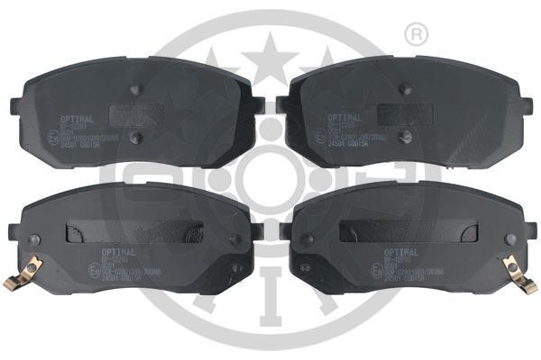 Stabdžių trinkelių rinkinys, diskinis stabdys OPTIMAL BP-12293