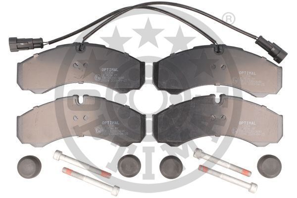 Stabdžių trinkelių rinkinys, diskinis stabdys OPTIMAL BP-12304