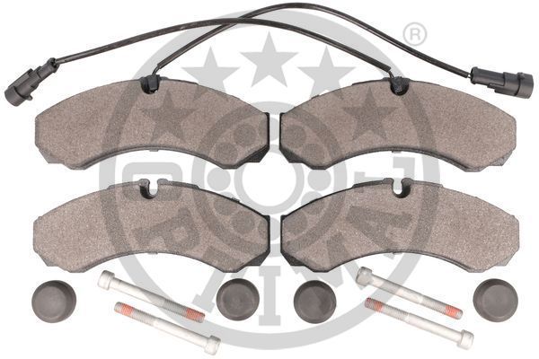 Stabdžių trinkelių rinkinys, diskinis stabdys OPTIMAL BP-12304