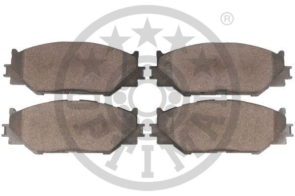 Stabdžių trinkelių rinkinys, diskinis stabdys OPTIMAL BP-12307