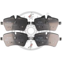 Stabdžių trinkelių rinkinys, diskinis stabdys OPTIMAL BP-12309