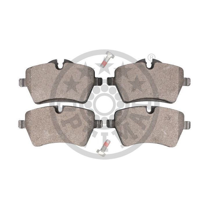 Stabdžių trinkelių rinkinys, diskinis stabdys OPTIMAL BP-12309