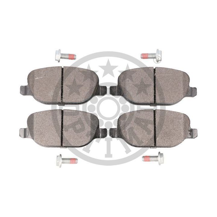 Stabdžių trinkelių rinkinys, diskinis stabdys OPTIMAL BP-12320