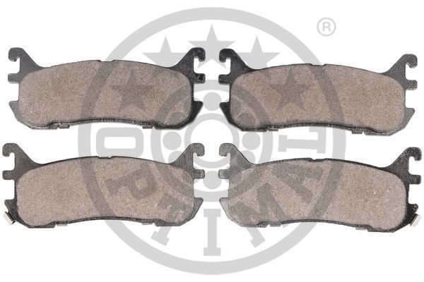 Stabdžių trinkelių rinkinys, diskinis stabdys OPTIMAL BP-12327