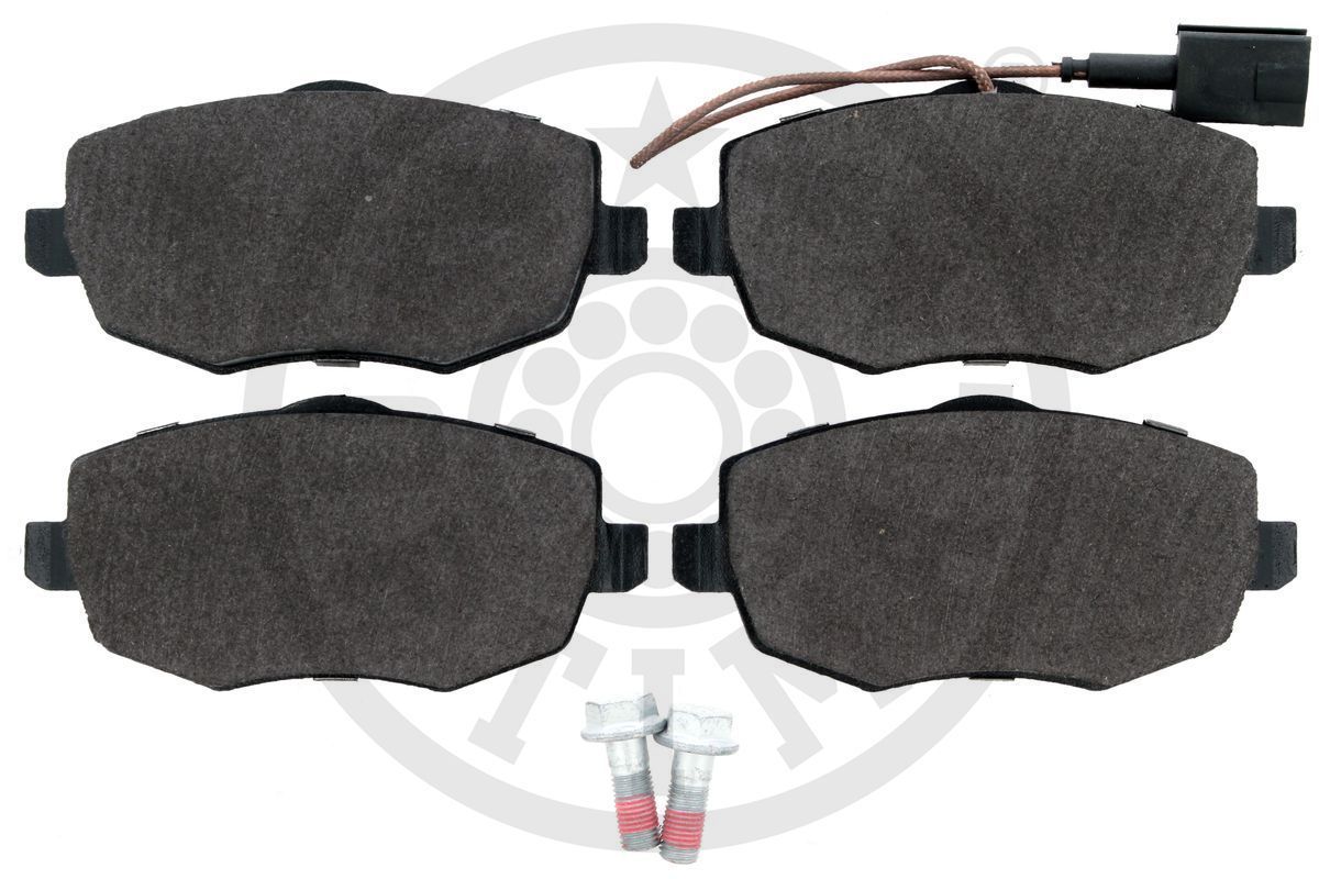 Stabdžių trinkelių rinkinys, diskinis stabdys OPTIMAL BP-12333S