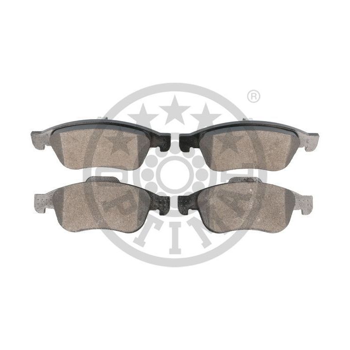 Stabdžių trinkelių rinkinys, diskinis stabdys OPTIMAL BP-12392