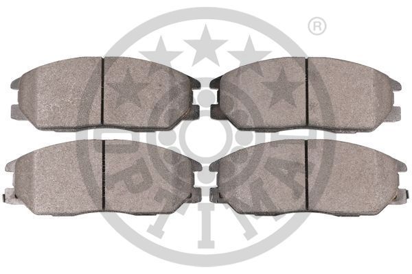 Stabdžių trinkelių rinkinys, diskinis stabdys OPTIMAL BP-12410