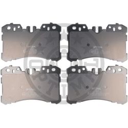 Stabdžių trinkelių rinkinys, diskinis stabdys OPTIMAL BP-12423