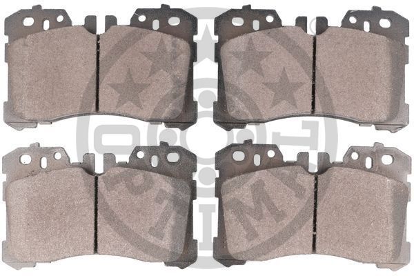 Stabdžių trinkelių rinkinys, diskinis stabdys OPTIMAL BP-12423