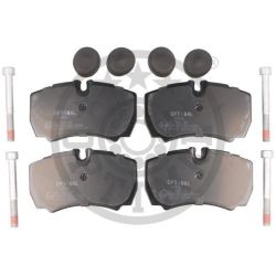 Stabdžių trinkelių rinkinys, diskinis stabdys OPTIMAL BP-12436