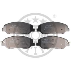 Stabdžių trinkelių rinkinys, diskinis stabdys OPTIMAL BP-12450