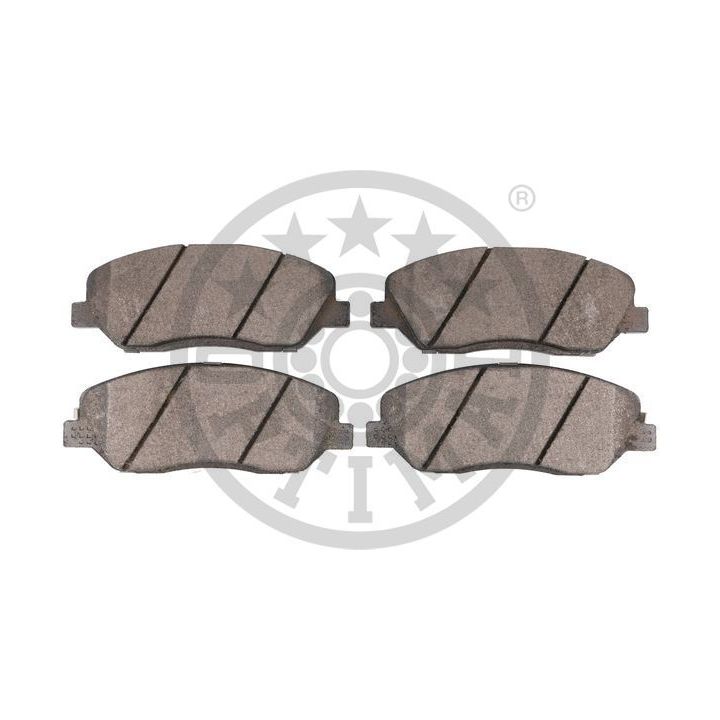 Stabdžių trinkelių rinkinys, diskinis stabdys OPTIMAL BP-12450