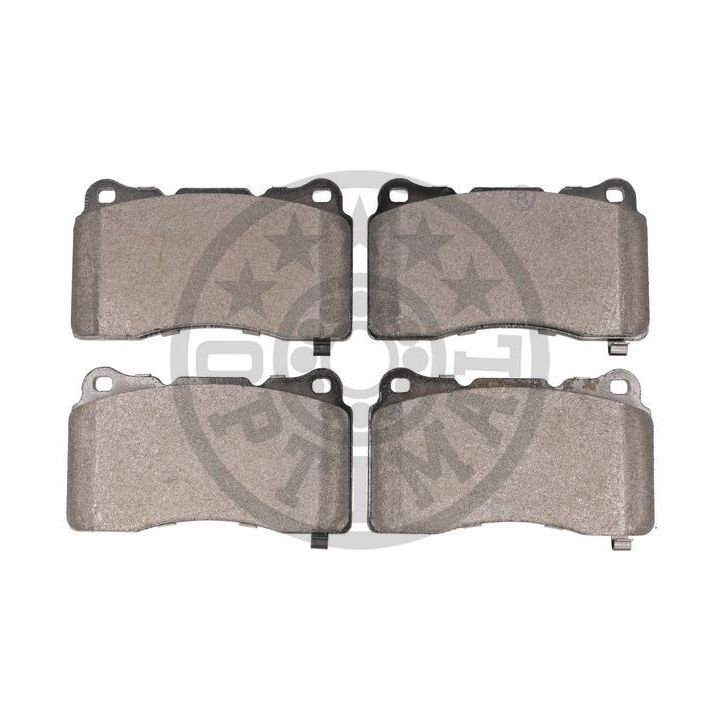 Stabdžių trinkelių rinkinys, diskinis stabdys OPTIMAL BP-12457