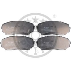 Stabdžių trinkelių rinkinys, diskinis stabdys OPTIMAL BP-12486