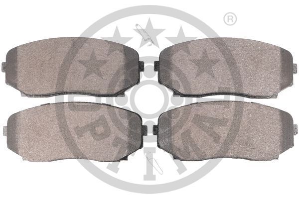 Stabdžių trinkelių rinkinys, diskinis stabdys OPTIMAL BP-12486