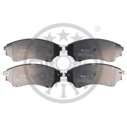 Stabdžių trinkelių rinkinys, diskinis stabdys OPTIMAL BP-12491