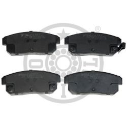 Stabdžių trinkelių rinkinys, diskinis stabdys OPTIMAL BP-12492