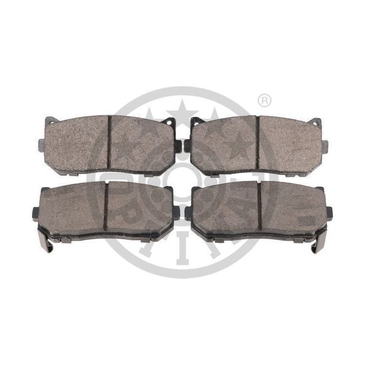 Stabdžių trinkelių rinkinys, diskinis stabdys OPTIMAL BP-12494