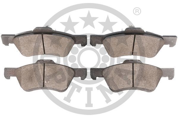 Stabdžių trinkelių rinkinys, diskinis stabdys OPTIMAL BP-12507