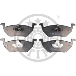 Stabdžių trinkelių rinkinys, diskinis stabdys OPTIMAL BP-12508