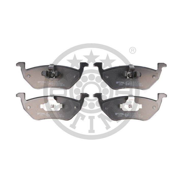 Stabdžių trinkelių rinkinys, diskinis stabdys OPTIMAL BP-12508