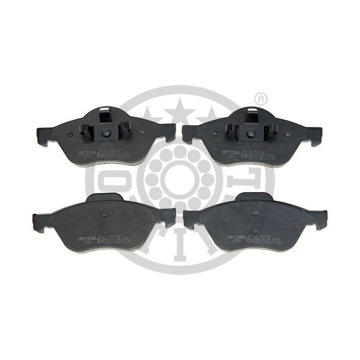 Stabdžių trinkelių rinkinys, diskinis stabdys OPTIMAL BP-12512