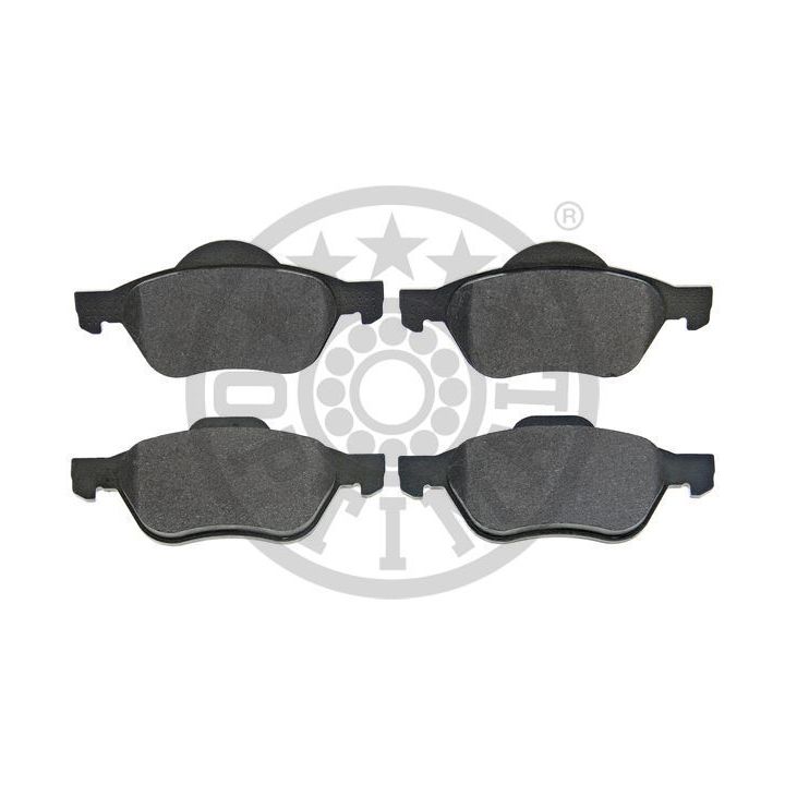 Stabdžių trinkelių rinkinys, diskinis stabdys OPTIMAL BP-12512