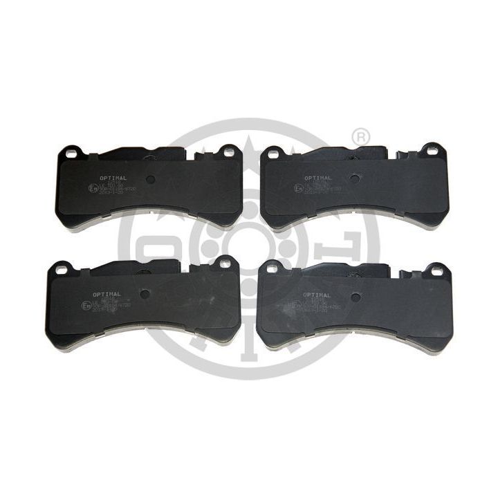 Stabdžių trinkelių rinkinys, diskinis stabdys OPTIMAL BP-12518